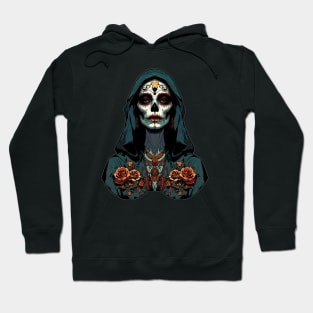 Retro Santa Muerte Hoodie